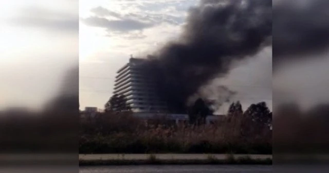 İzmir’de 5 yıldızlı otelde korkutan yangın