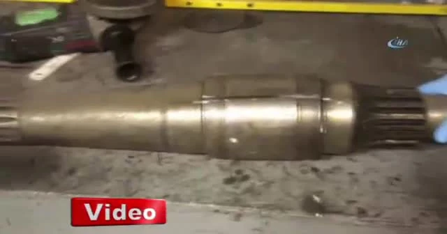Kargolanan araç milinden uyuşturucu çıktı