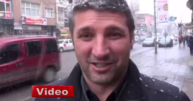 Kars’ta yoğun kar yağışı