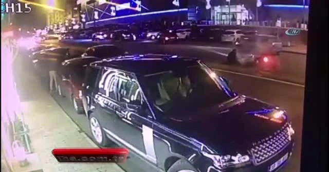 Kayseri'de feci kaza kamerada