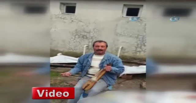 Kemençe çalarken düşüp öldü