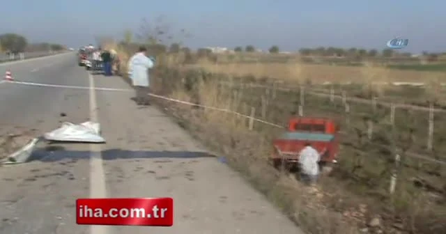 Manisa’da feci kaza