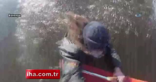 Ölmek üzereyken kurtarıldı!