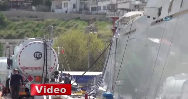 Rus iş adamı 1 milyon TL'lik yakıt aldı