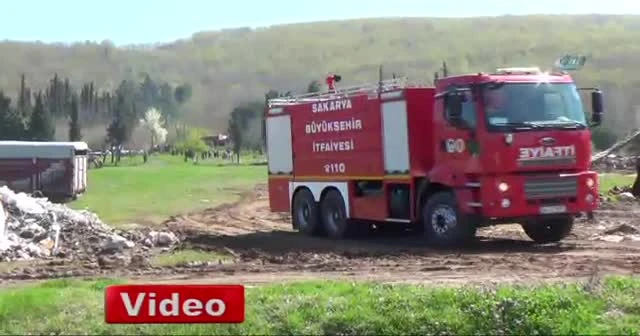 Sakarya’da feci yangın: 3 çocuk can verdi