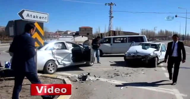 Sivas’ta trafik kazası: 6 yaralı