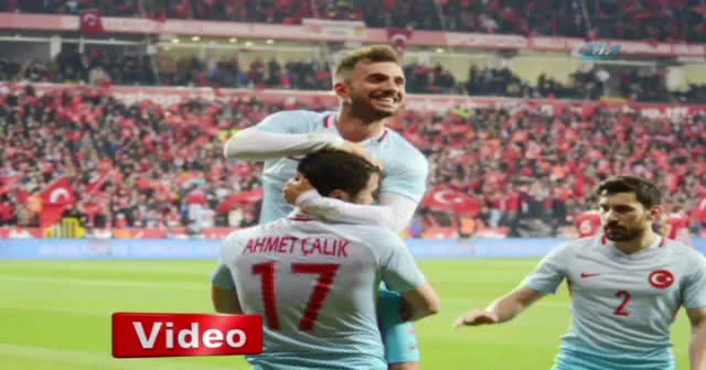 Türkiye Moldova maçı foto özet