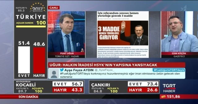 'Halkın iradesi HSYK'nın yapısına yansıyacak'