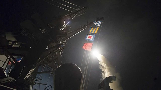 ABD'nin Suriye operasyonu böyle görüntülendi!