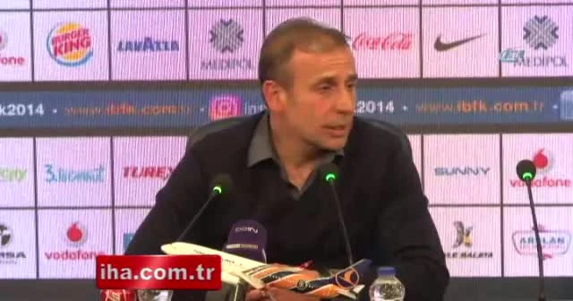 Abdullah Avcı: Yarışın içindeyiz oyuncularımı kutluyorum