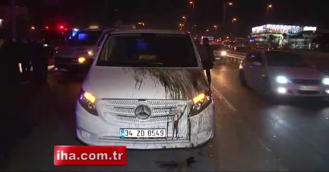 E-5 Karayolu’nda feci kaza: 1 ölü, 2 yaralı