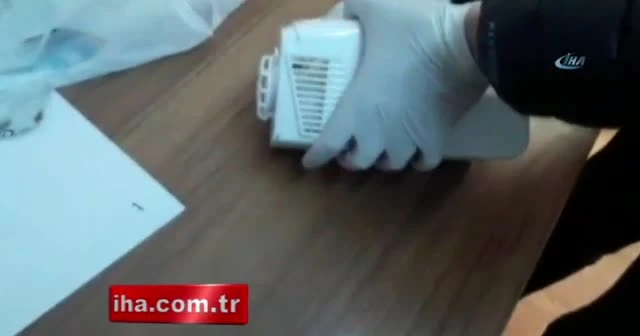 Elektrikli el süpürgesinden kokain çıktı