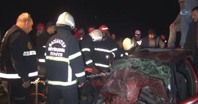Gaziantep'te zincirleme kaza: 5 ölü, 5 yaralı