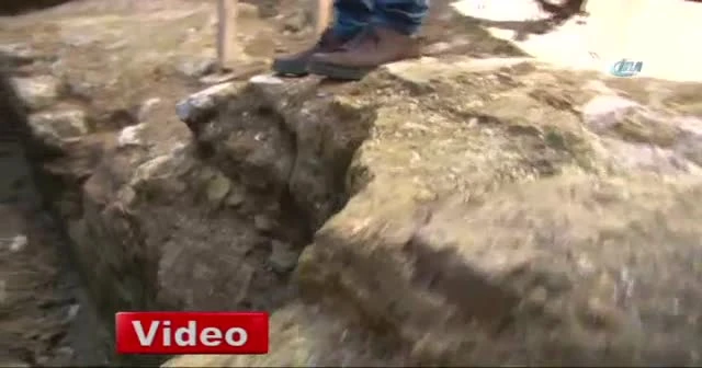 İSKİ Kazısından 1500 yıllık kilise çıktı