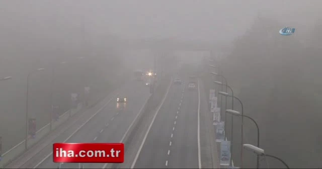İstanbul güne sisle uyandı