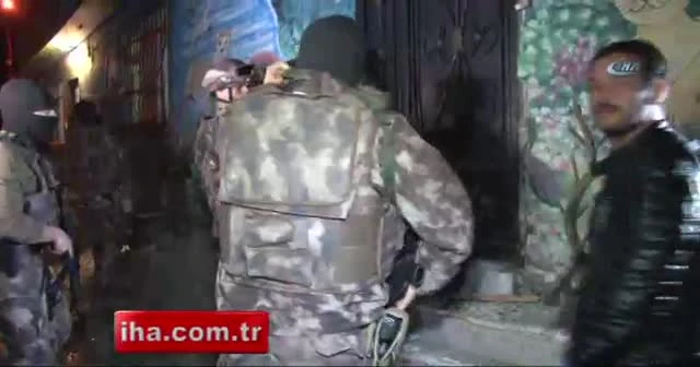 Sarıyer’de ‘torbacı’ operasyonu