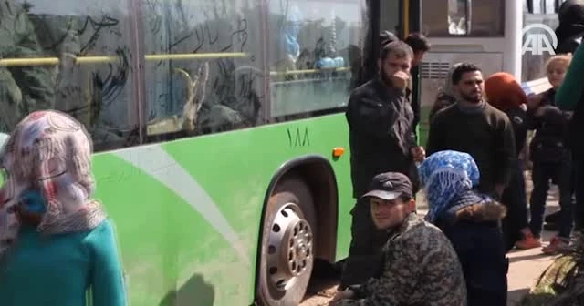 Suriye'de kuşatma bölgelerinden karşılıklı tahliyeler tamamlandı