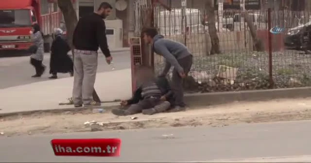Uyuşturucu kullanan gençlerin ibretlik görüntüleri