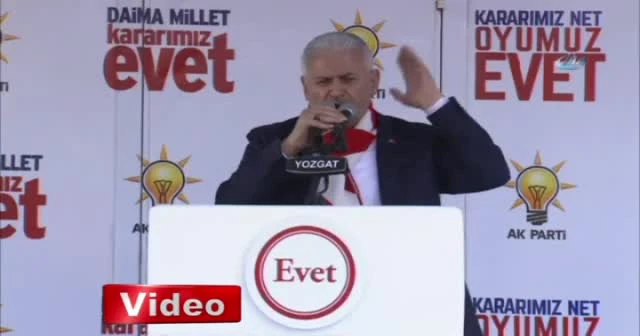 Yıldırım: “Densiz, alçak, sen kimsin bu milleti böyle tehdit ediyorsun”
