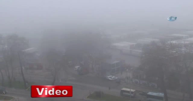 Zonguldak'ta yoğun sis etkili oldu
