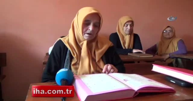 83 yaşında Kur’an-ı Kerim öğrendi
