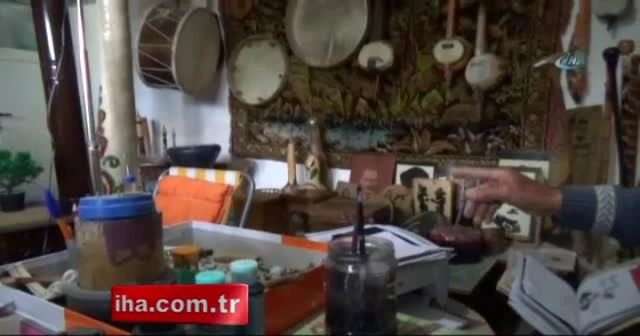 Atıklar süs eşyası oldu