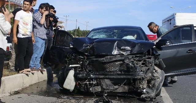 Bahçeli’nin konvoyunun geçişi sırasında kaza