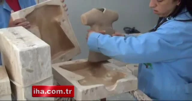 Çamurdan sanata...