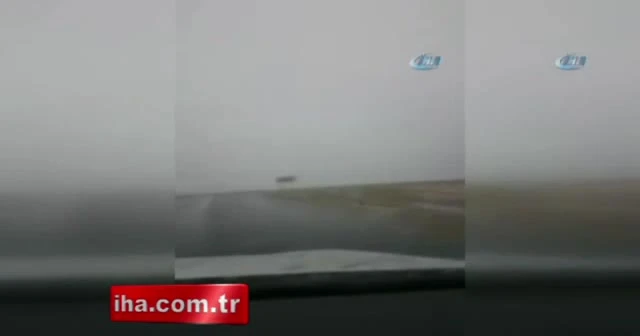 Erzurum’a mayıs karı