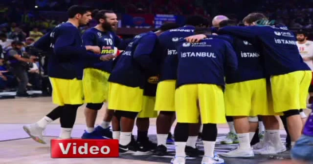 Fenerbahçe Olympiakos final maçı foto özet