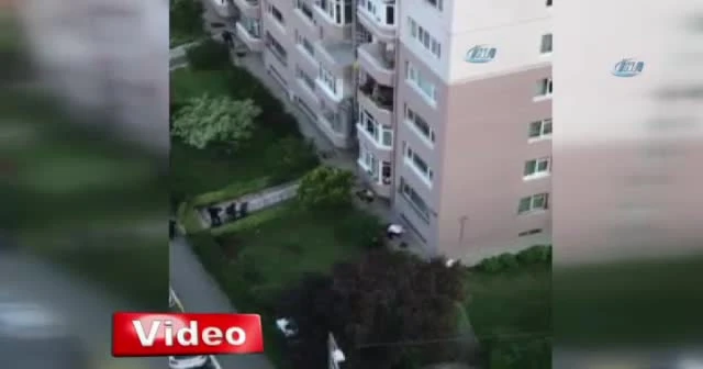 İstanbul’da dehşet anları kamerada