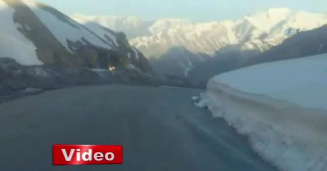 Mayıs ayında kar kalınlığı 4 metre!