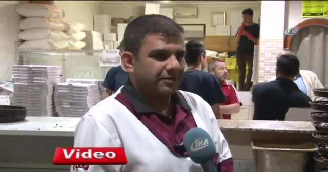 Ramazan sofralarının vazgeçilmezi tahinli pide