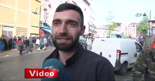 Sabahın erken saatlerinden itibaren kuyruğa girdiler