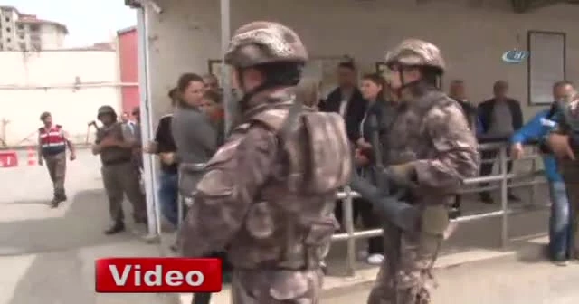 Samsun Cezaevinde nefes kesen tatbikat