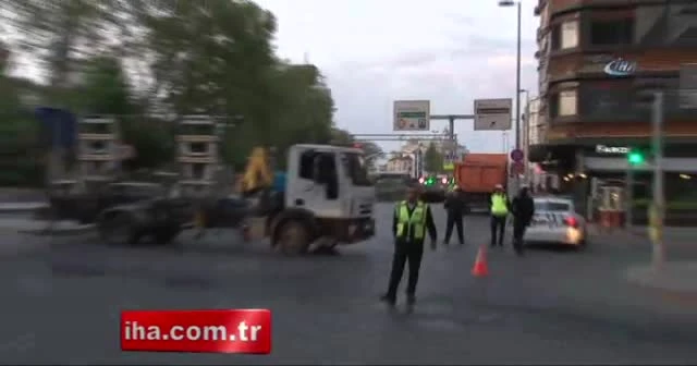 Taksim Meydanı’na çıkan yollar trafiğe kapatıldı