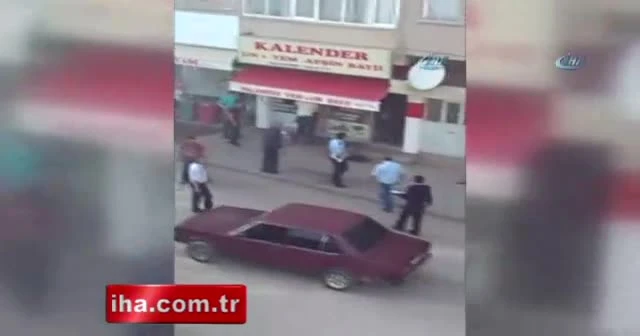 Trafik kazası meydan kavgasına döndü