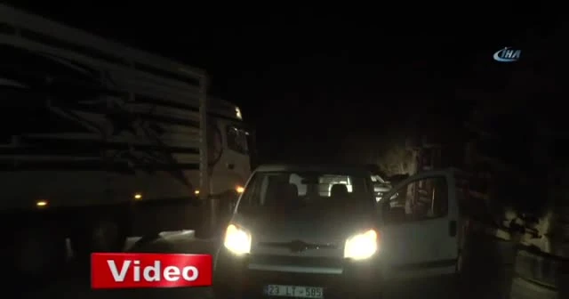 Tunceli'de trafik kazası: 5 kişi yaralandı, 50 hayvan telef oldu