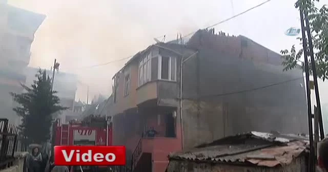 Yangında engelli çocuğu evde unuttular
