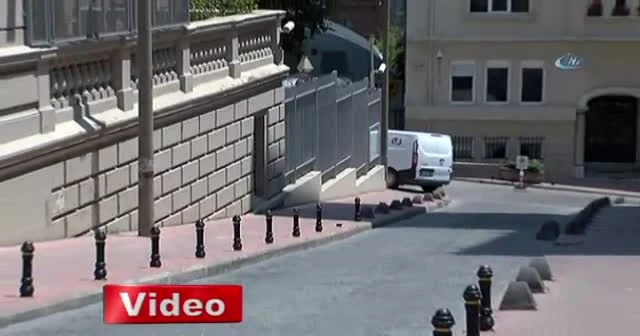Alman Başkonsolosluğu önünde şüpheli paket alarmı