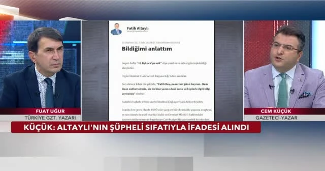 Fatih Altaylı'nın ByLock'çu vali iddiası savcılıkta