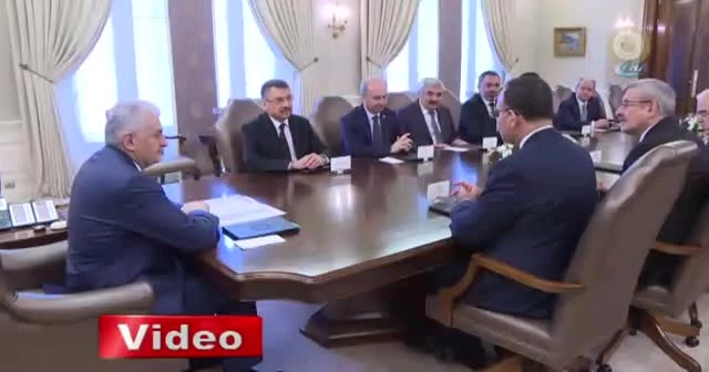 Başbakan Yıldırım, HSK üyelerini kabul etti