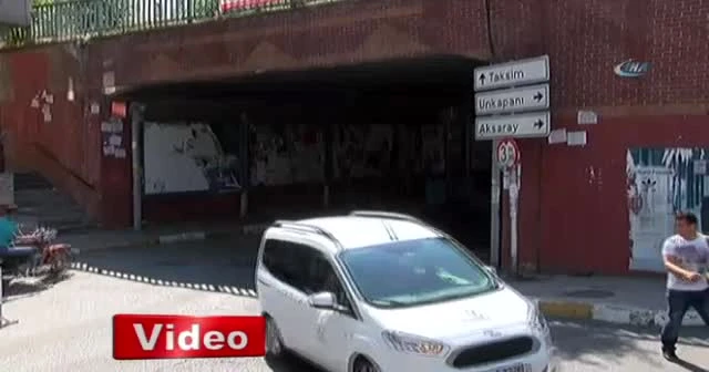 Bonzai içen taksici önüne geleni ezdi