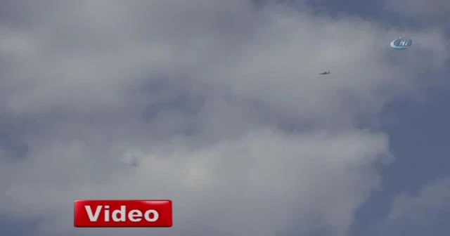 Cumhurbaşkanının uçağının inişi sırasında F-16 sorti yaptı