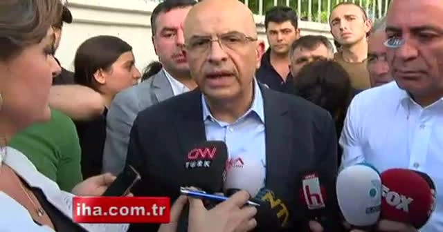 Enis Berberoğlu kayınpederinin cenazesine katıldı