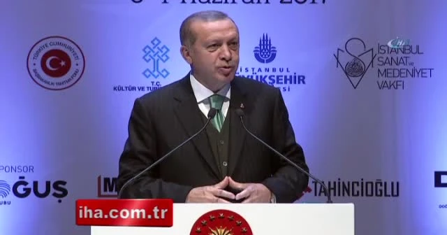 Erdoğan, Uluslararası Hilye-i Şerif Yarışması ödül törenine katıldı