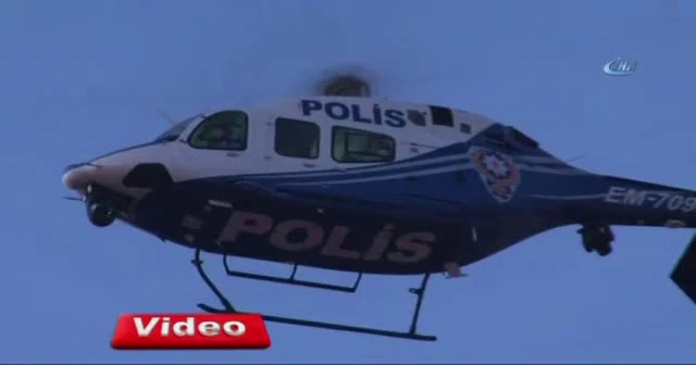 İstanbul'da helikopter destekli uyuşturucu operasyonu