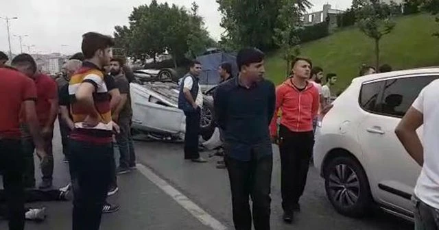 İstanbul’da zincirleme trafik kazası