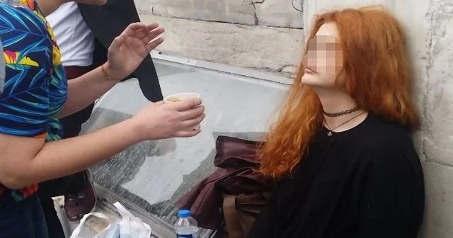İstanbul'un göbeğinde genç kızın içler acısı hali