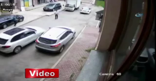 Kadın sürücü ortalığı birbirine kattı